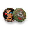 Charlie the Chipmunk Brooch  -  Erstwilder  -  Quirky Resin and Enamel Accessories