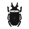 Ruby the Rainbow Stag Beetle Brooch  -  Erstwilder  -  Quirky Resin and Enamel Accessories
