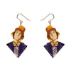 Mr Wonka Drop Earrings  -  Erstwilder  -  Quirky Resin and Enamel Accessories