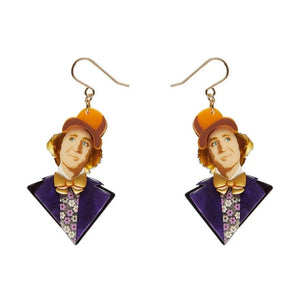 Mr Wonka Drop Earrings  -  Erstwilder  -  Quirky Resin and Enamel Accessories