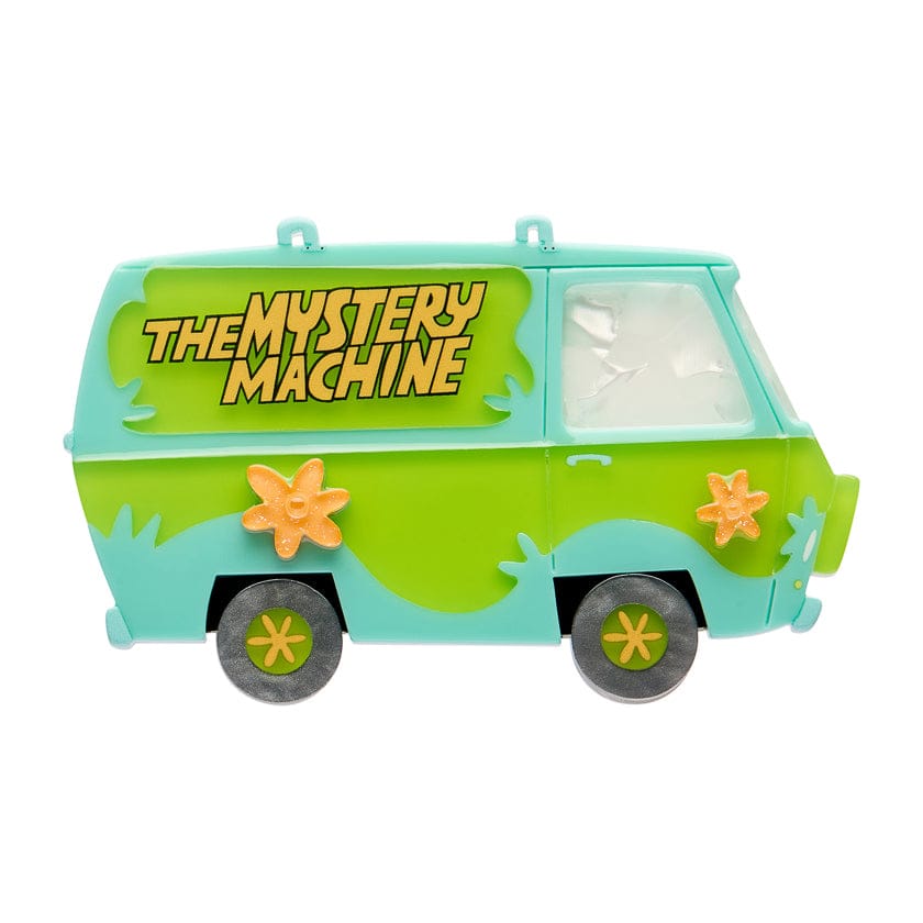 The Mystery Machine Brooch  -  Erstwilder  -  Quirky Resin and Enamel Accessories