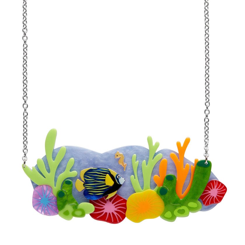 Coral Reef Necklace  -  Erstwilder  -  Quirky Resin and Enamel Accessories