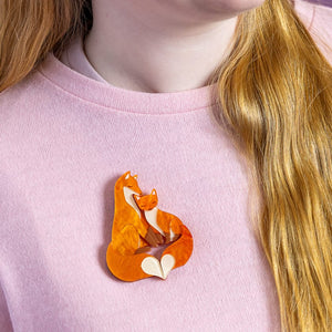 Through the Thicket Brooch Pair  -  Erstwilder  -  Quirky Resin and Enamel Accessories