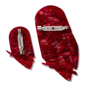 Eyes on You Brooch Pair  -  Erstwilder  -  Quirky Resin and Enamel Accessories