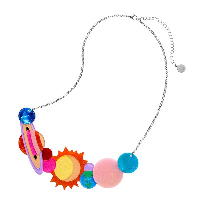Across the Universe Necklace  -  Erstwilder  -  Quirky Resin and Enamel Accessories