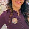 Pintjamu Tuntal Ritjinguthinha Brooch  -  Erstwilder  -  Quirky Resin and Enamel Accessories