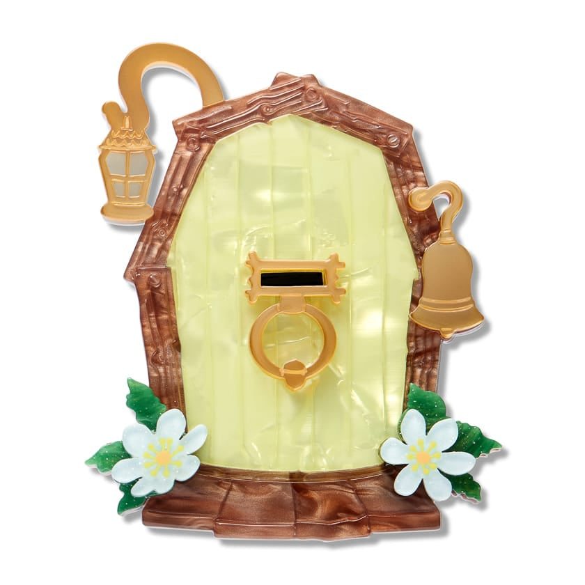 Silky’s Door Brooch  -  Erstwilder  -  Quirky Resin and Enamel Accessories