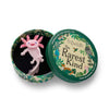 Axolotl Brooch  -  Erstwilder  -  Quirky Resin and Enamel Accessories