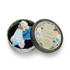 Dame Washalot Brooch  -  Erstwilder  -  Quirky Resin and Enamel Accessories