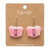 Story Book Drop Earrings - Pale Pink