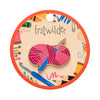 Hooked on Crochet Enamel Pin  -  Erstwilder  -  Quirky Resin and Enamel Accessories