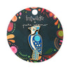 The Boisterous Blue Jay Enamel Pin  -  Erstwilder  -  Quirky Resin and Enamel Accessories