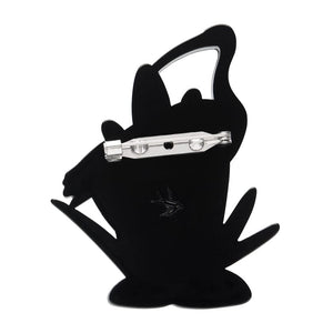 Izzy the Ibis Brooch  -  Erstwilder  -  Quirky Resin and Enamel Accessories