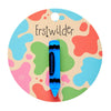Crayon Simplified Mini Brooch - Blue