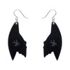 Golden Wattle Drop Earrings  -  Erstwilder  -  Quirky Resin and Enamel Accessories