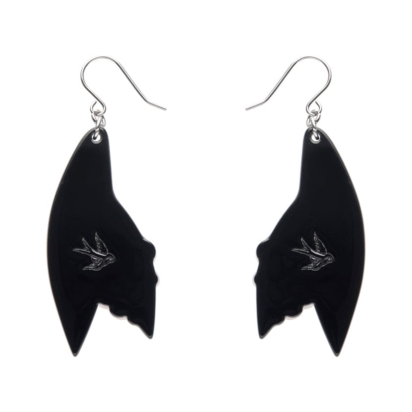 Golden Wattle Drop Earrings  -  Erstwilder  -  Quirky Resin and Enamel Accessories