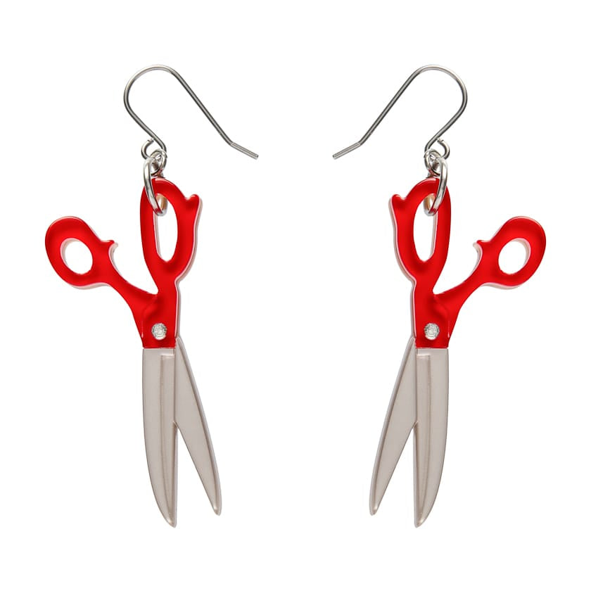 The Sharp End of Style Drop Earrings  -  Erstwilder  -  Quirky Resin and Enamel Accessories