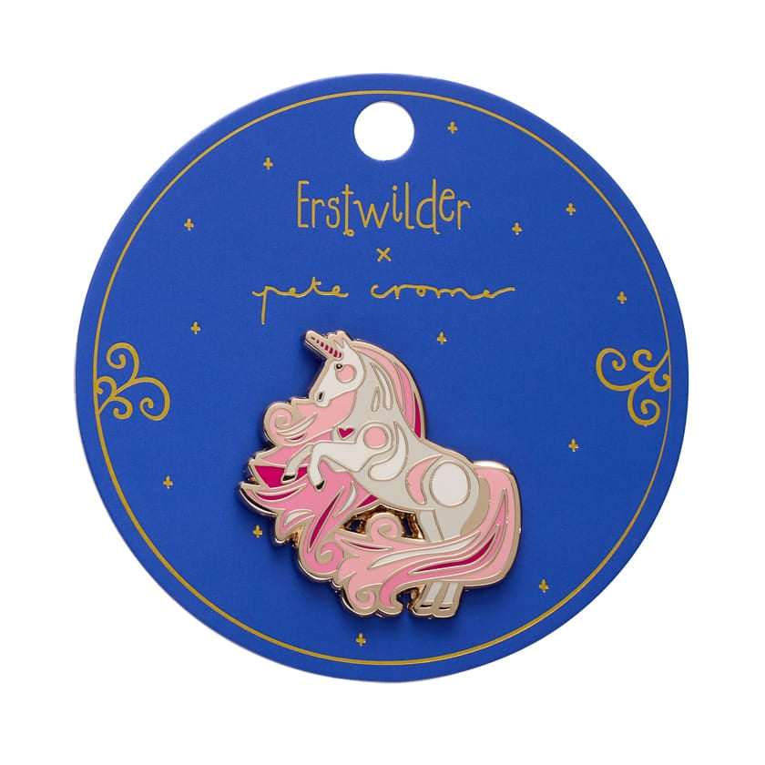 Magical Ally Enamel Pin  -  Erstwilder  -  Quirky Resin and Enamel Accessories