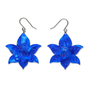 Spotted Sun-Orchid Drop Earrings  -  Erstwilder  -  Quirky Resin and Enamel Accessories
