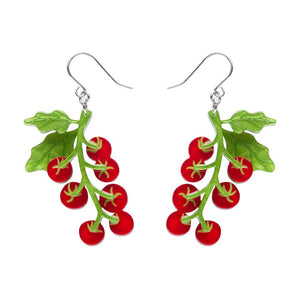 Vine & Dandy Drop Earrings  -  Erstwilder  -  Quirky Resin and Enamel Accessories