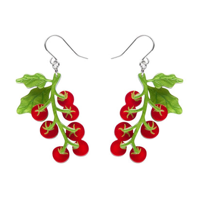Vine & Dandy Drop Earrings  -  Erstwilder  -  Quirky Resin and Enamel Accessories