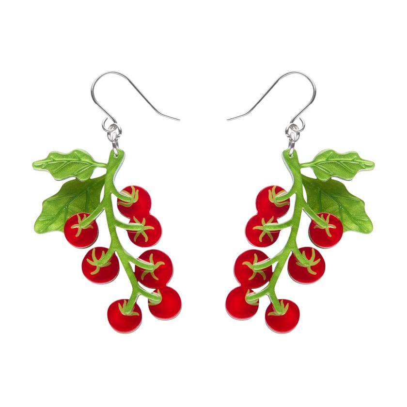 Vine & Dandy Drop Earrings  -  Erstwilder  -  Quirky Resin and Enamel Accessories