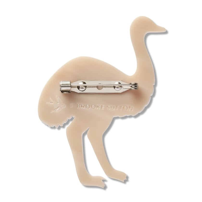 Utingat Ritjinguthinha Brooch  -  Erstwilder  -  Quirky Resin and Enamel Accessories