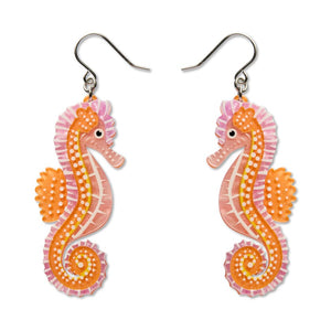 Kuu Wanana Drop Earrings  -  Erstwilder  -  Quirky Resin and Enamel Accessories
