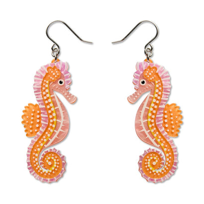Kuu Wanana Drop Earrings  -  Erstwilder  -  Quirky Resin and Enamel Accessories