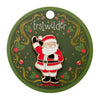 Santa’s Surprise Enamel Pin  -  Erstwilder  -  Quirky Resin and Enamel Accessories