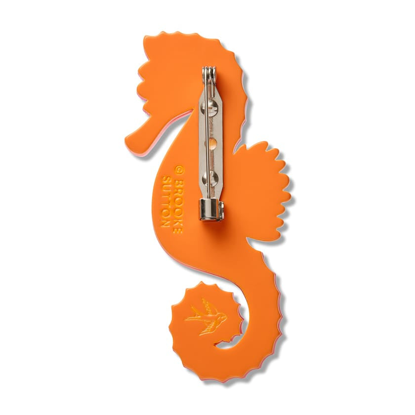 Kuu Wanana Brooch  -  Erstwilder  -  Quirky Resin and Enamel Accessories