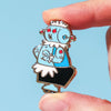 Rosi the Robot Enamel Pin  -  Erstwilder  -  Quirky Resin and Enamel Accessories
