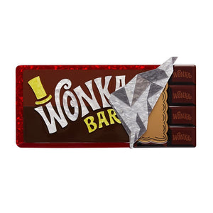 Winning Wonka Bar Wall Art (IMPERFECT)  -  Erstwilder  -  Quirky Resin and Enamel Accessories