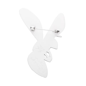 The Youthful Yellowjacket Brooch  -  Erstwilder  -  Quirky Resin and Enamel Accessories