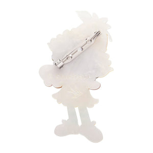 Orange Blossom Brooch  -  Erstwilder  -  Quirky Resin and Enamel Accessories