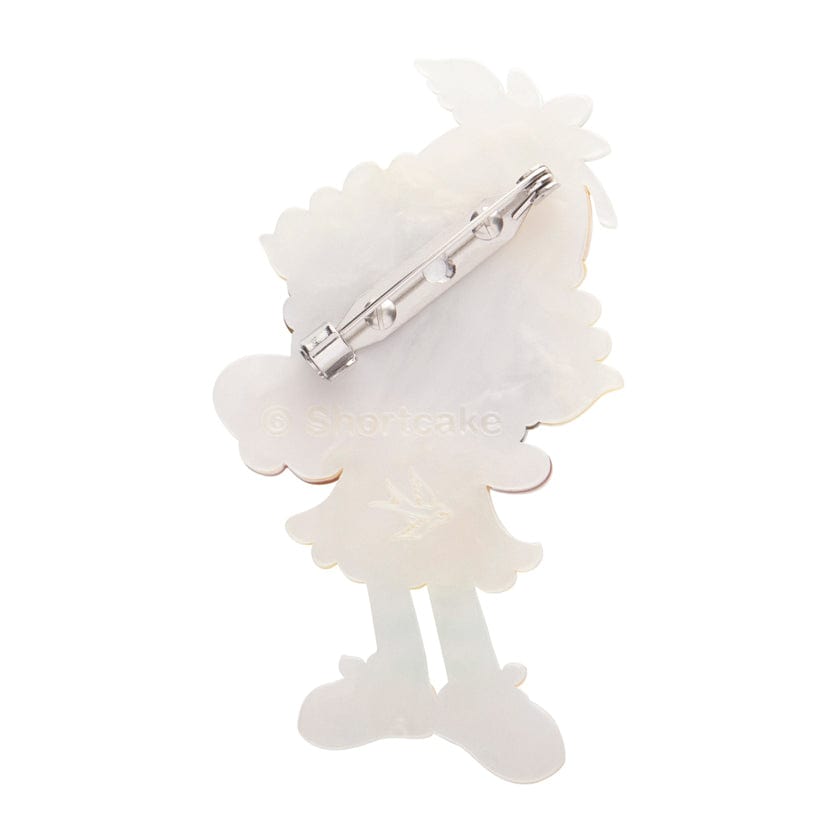 Orange Blossom Brooch  -  Erstwilder  -  Quirky Resin and Enamel Accessories