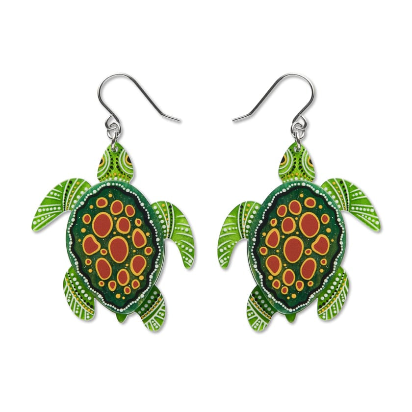 Yaunati Drop Earrings  -  Erstwilder  -  Quirky Resin and Enamel Accessories