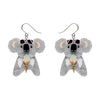 The Sweetest Koala Drop Earrings  -  Erstwilder  -  Quirky Resin and Enamel Accessories