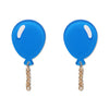 Balloons Drop Earrings – Blue