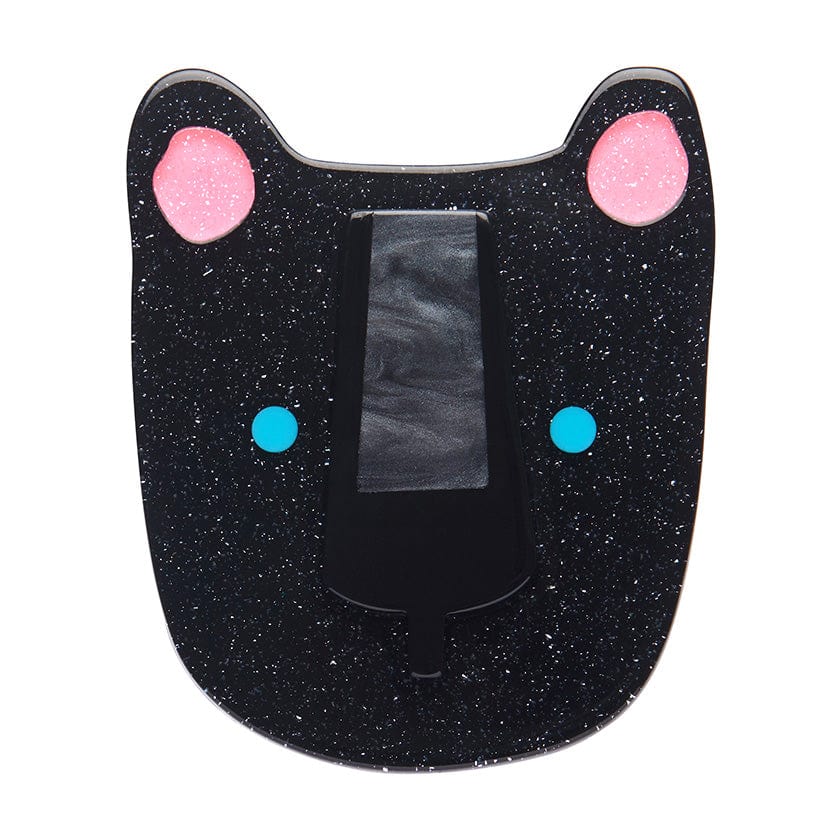 Paddy The Panther Brooch (IMPERFECT)  -  Erstwilder  -  Quirky Resin and Enamel Accessories