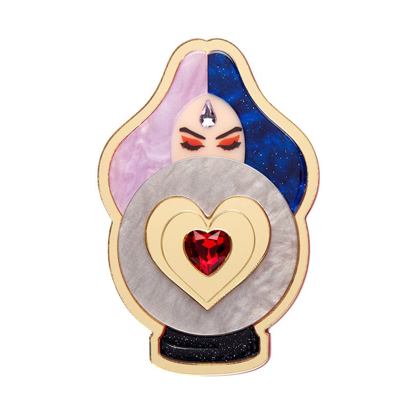 Season of the Witch Brooch (IMPERFECT)  -  Erstwilder  -  Quirky Resin and Enamel Accessories