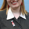 No Prima Donna Brooch  -  Erstwilder  -  Quirky Resin and Enamel Accessories
