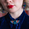 Regal Intrigue Brooch  -  Erstwilder  -  Quirky Resin and Enamel Accessories