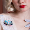 Harmonious Bloom Brooch  -  Erstwilder  -  Quirky Resin and Enamel Accessories