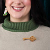 Magic Key Brooch (IMPERFECT)  -  Erstwilder  -  Quirky Resin and Enamel Accessories