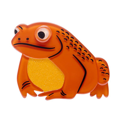 Warts & All Brooch  -  Erstwilder  -  Quirky Resin and Enamel Accessories