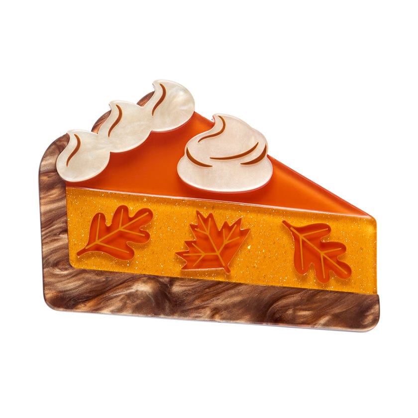 Sweet as Pie Brooch  -  Erstwilder  -  Quirky Resin and Enamel Accessories