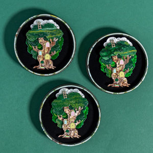 The Faraway Tree Brooch  -  Erstwilder  -  Quirky Resin and Enamel Accessories