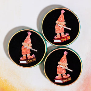 Pixie Pip Brooch  -  Erstwilder  -  Quirky Resin and Enamel Accessories