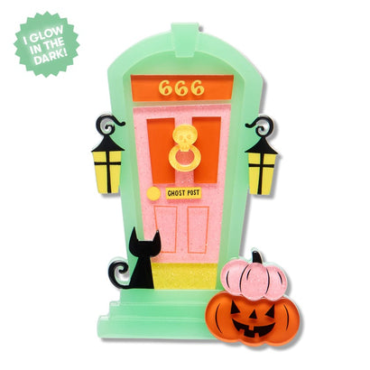 Knock, Knock Brooch  -  Erstwilder  -  Quirky Resin and Enamel Accessories